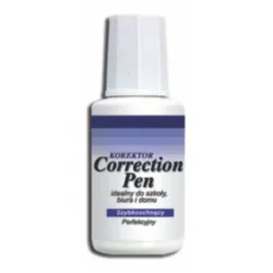 Korektor w buteleczce, aplikator pędzelek, 20ml Korektor w buteleczce, aplikator pędzelek, 20ml
